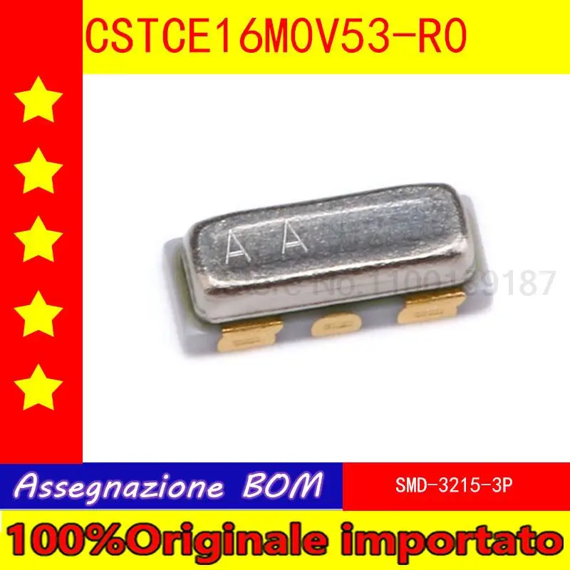 50 sztuk/partia oryginalny SMD ceramiczne kryształy CSTCE16M0V53 - R0 16 MHZ 3215 3 stóp SMD - 3 (5)