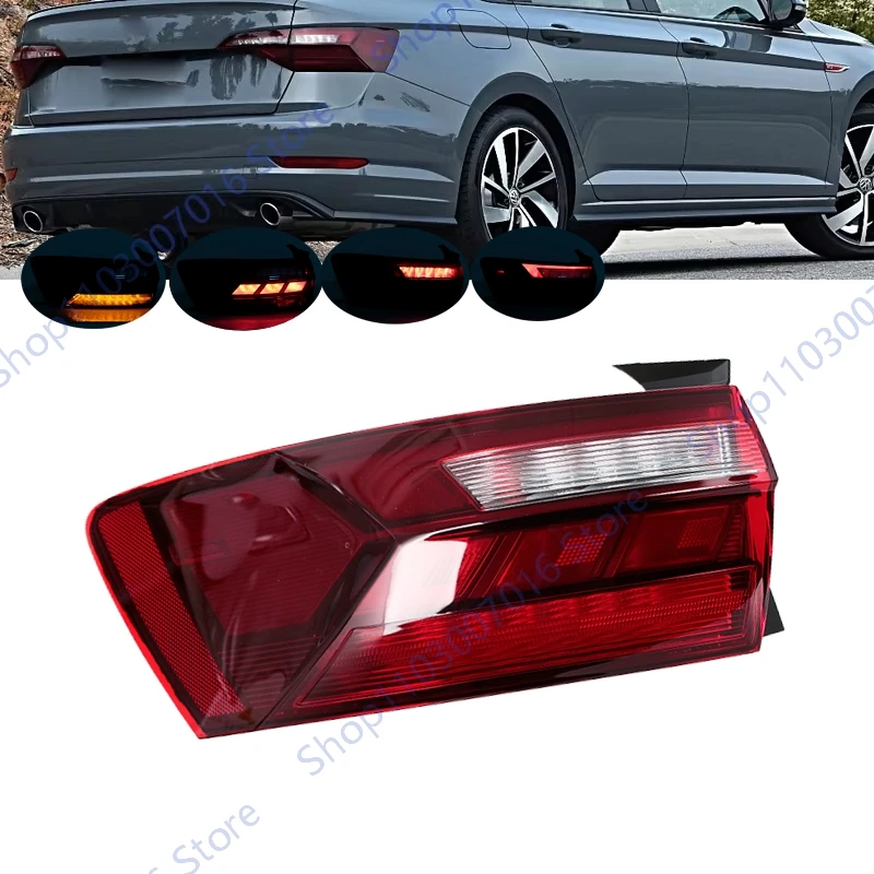 

Rear Tail Light For VW Jetta 2019-2024 US Version Brake Lamp Signal Warning Lamp Tail Light Auto Parts 17A945096B 17A945095B