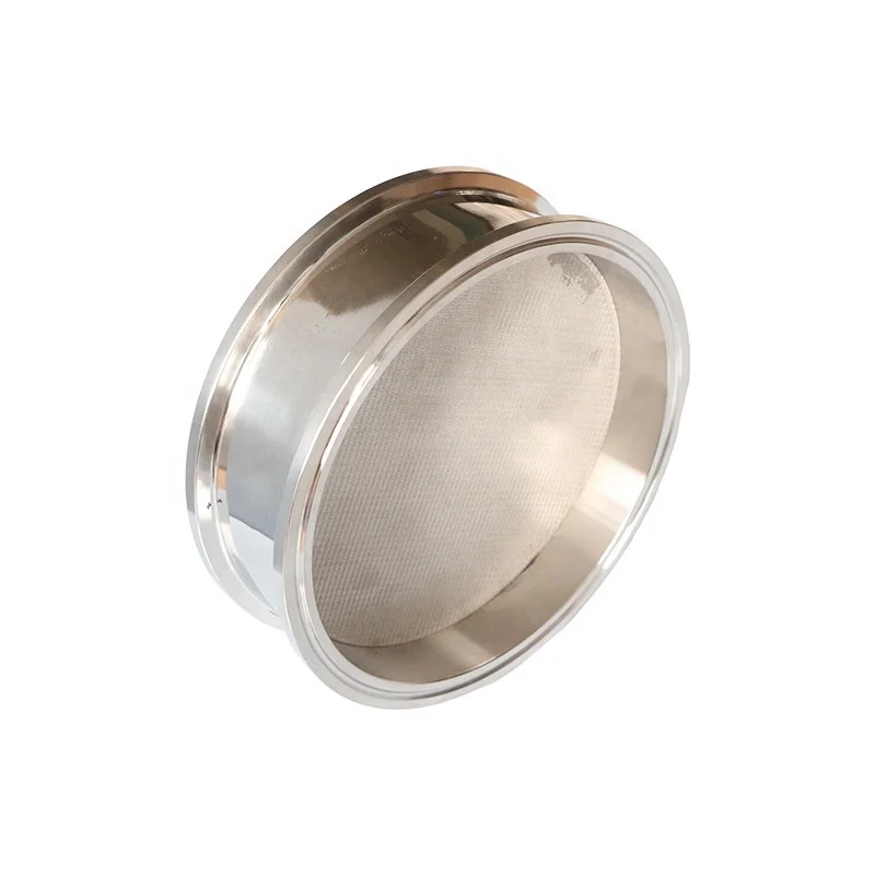 

6" 5 Micron Sintered Filter Plate for CRC Clamp Filter Plate Ring Filter 6" With Diamond Shaped Welded Backing