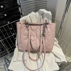 Girls Bag Chanins Pearl High-Capacity Shoulder Bag Handbag Pures And Bags Crossbody Women Bag Solid Zipper Soft Shopping Bag