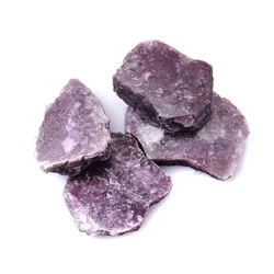 1000gNatural Lepidolite Crystal Slice Rough Ziyun Mother Rock Stones Luminous Specimen Purple Mica For Decoration
