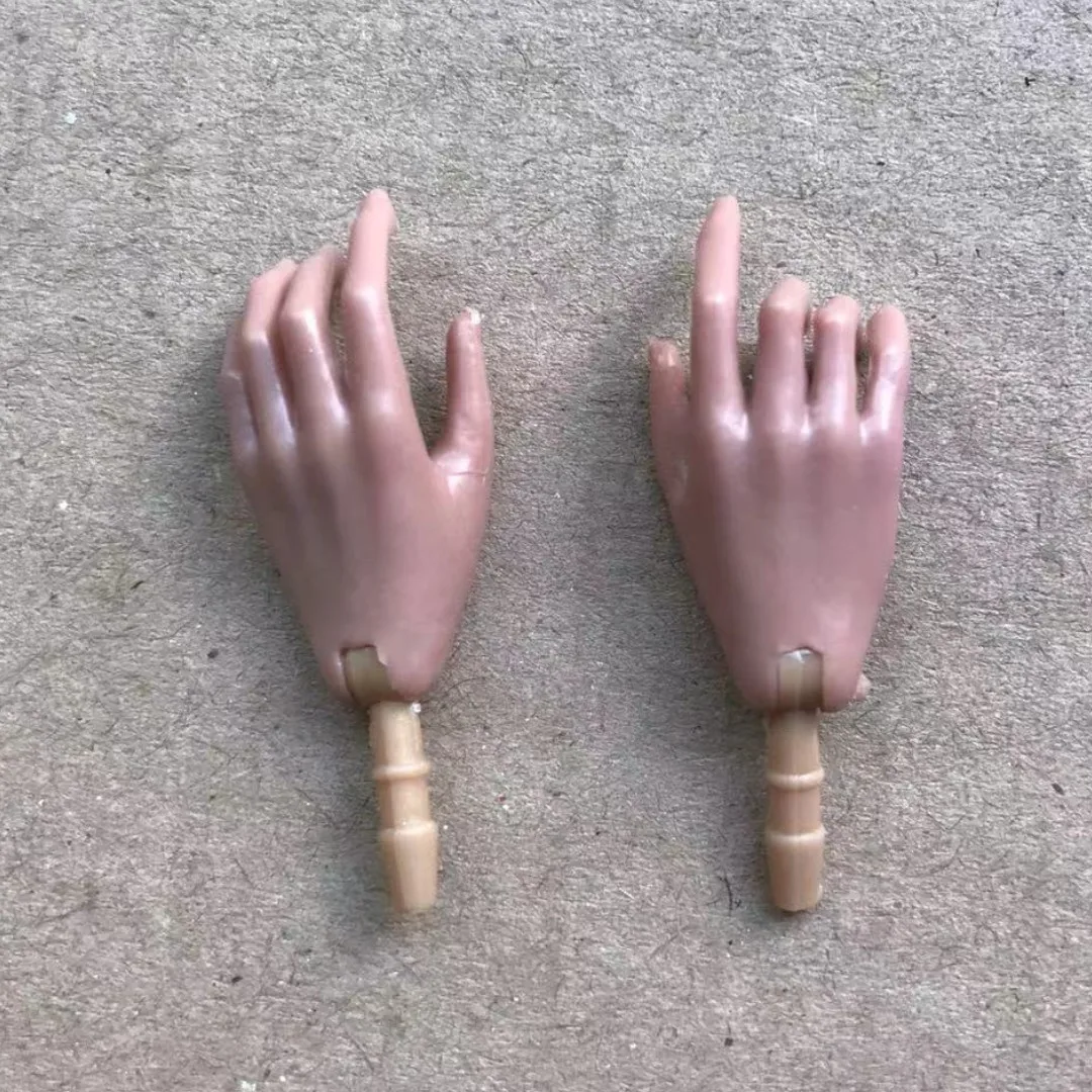 1/6 Puppe Hände Füße Super Weiß Beige Braun Puppe Zubehör 4 Geste Puppe Hände Dekore Für Weibliche Puppen – Detail 13