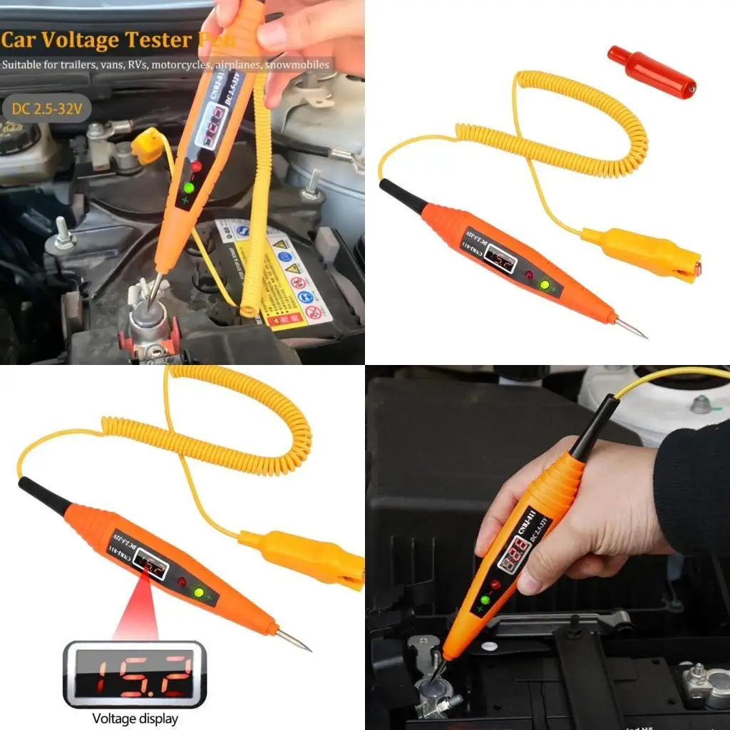 

02de Automobile Electric Circuit Tester Car Electrical System Tester Car Diagnostic