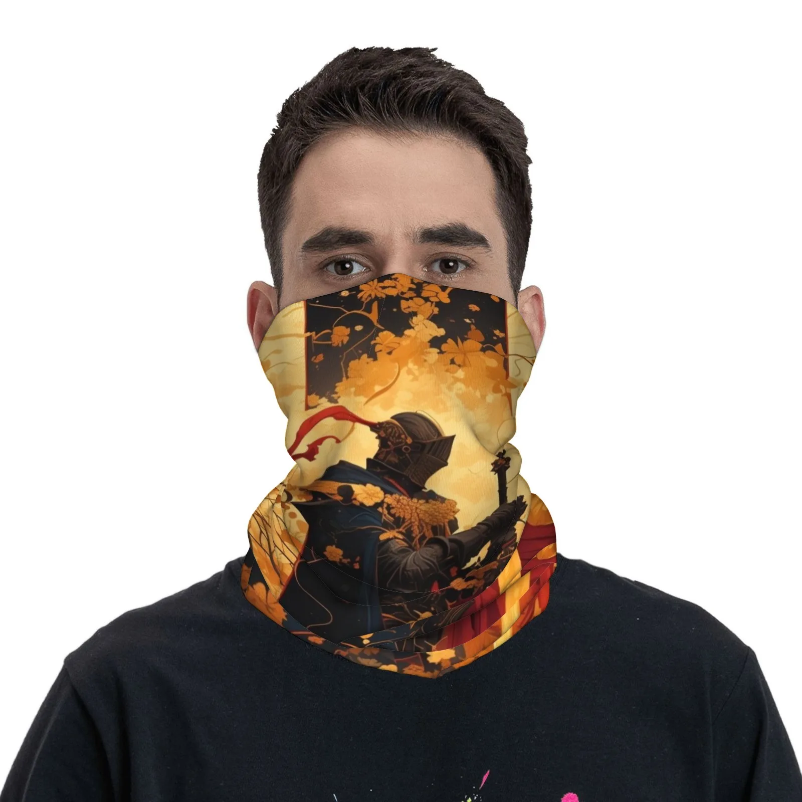 

Epic Samurai Neck Gaiter! Fashion Meets Cultural Heritage. Unisex, Perfect for Outdoor Pursuits Soft Windproof, UV - Protective
