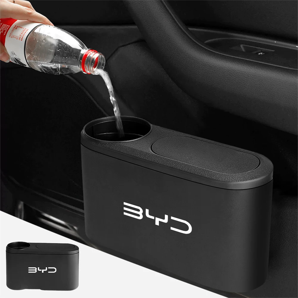 Auslaufsicherer Auto-Mülleimer, Mehrzweck-Fahrzeug-Mülleimer, Innenzubehör für BYD Sealion Seal U Dmi Atto Dolphin Surf Han