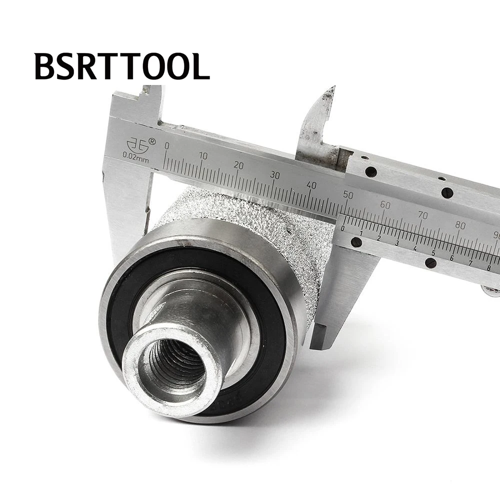 BSRTTOOL 2 inch Diamond Drum Wheel Grinding Wheel M14 or 5/8-11 Thread  Granite Marble Stone Sink Hole Edge Abrasive Tool