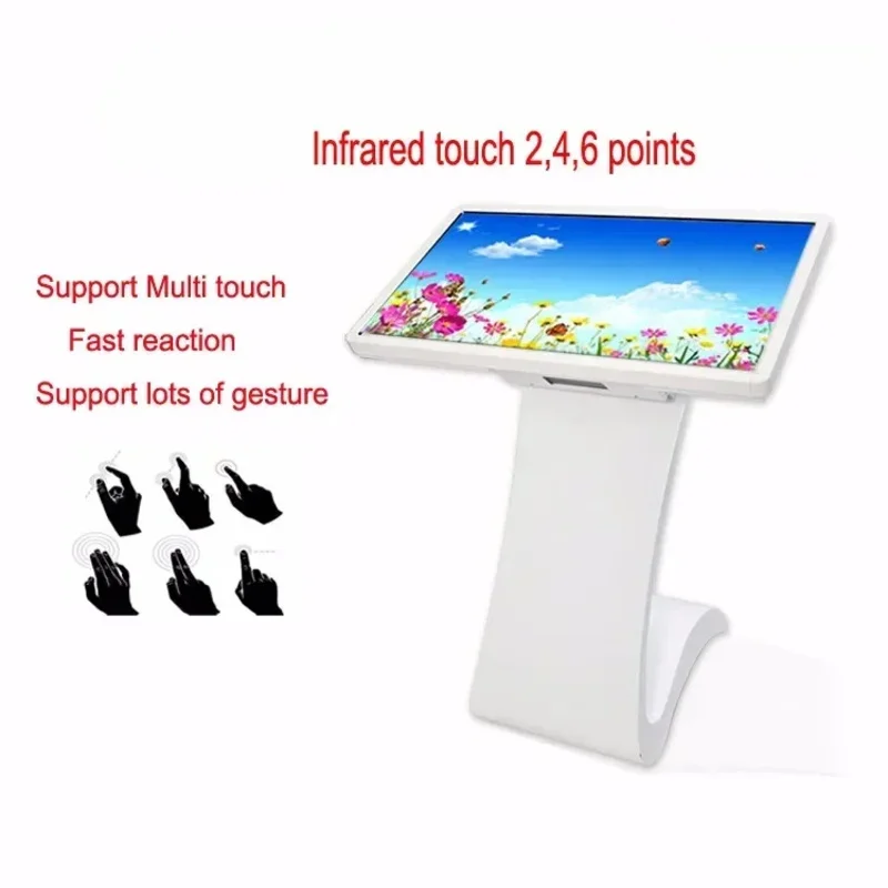 21.5 "32" 43 "49" 55 "65" inch 1080p Android LCD touch screen monitor price PC totem LCD digital signs display