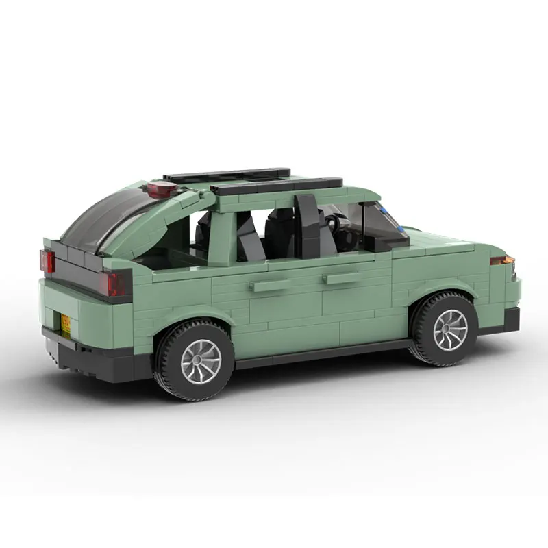 

355-piece small particle building blocks set: SUV, passenger car, and van DIY model toys/gifts.