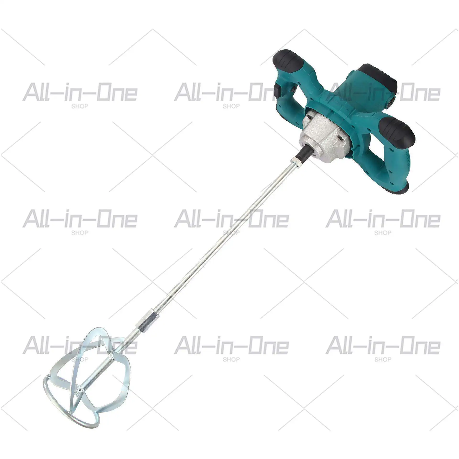 2400 Watt Portable 6 Speed Adjustable Lithium Battery Powered Multifunctional Concrete Putty Cement Powder Mixer