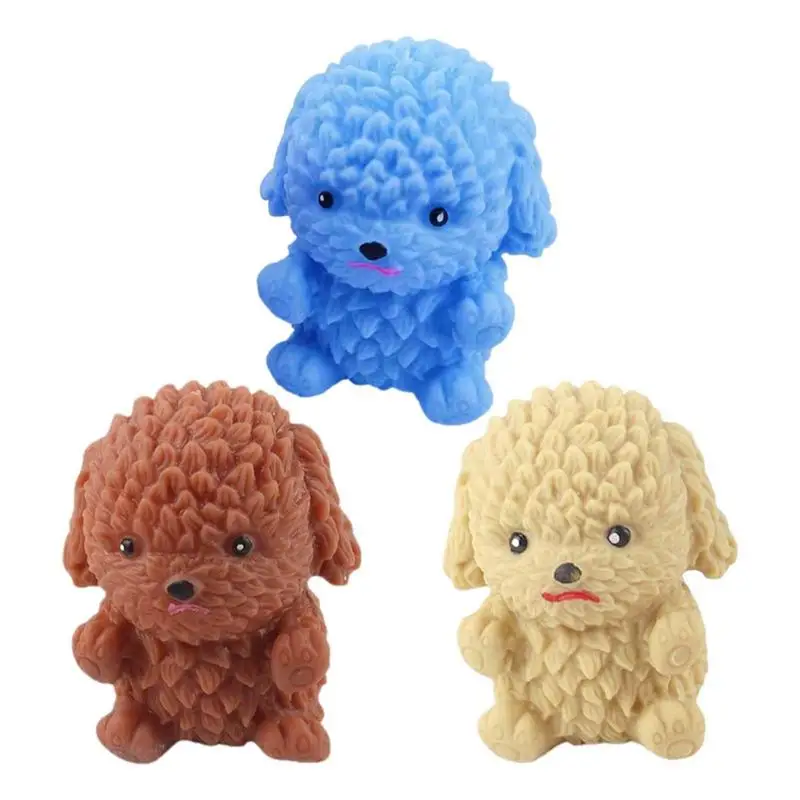 

Cute Puppy Dog Squeeze Toys Sticky Squeeze Anti Stress Relief Toys Antistress Toy Adults Mochi Rising Stress Toys Boys Girls