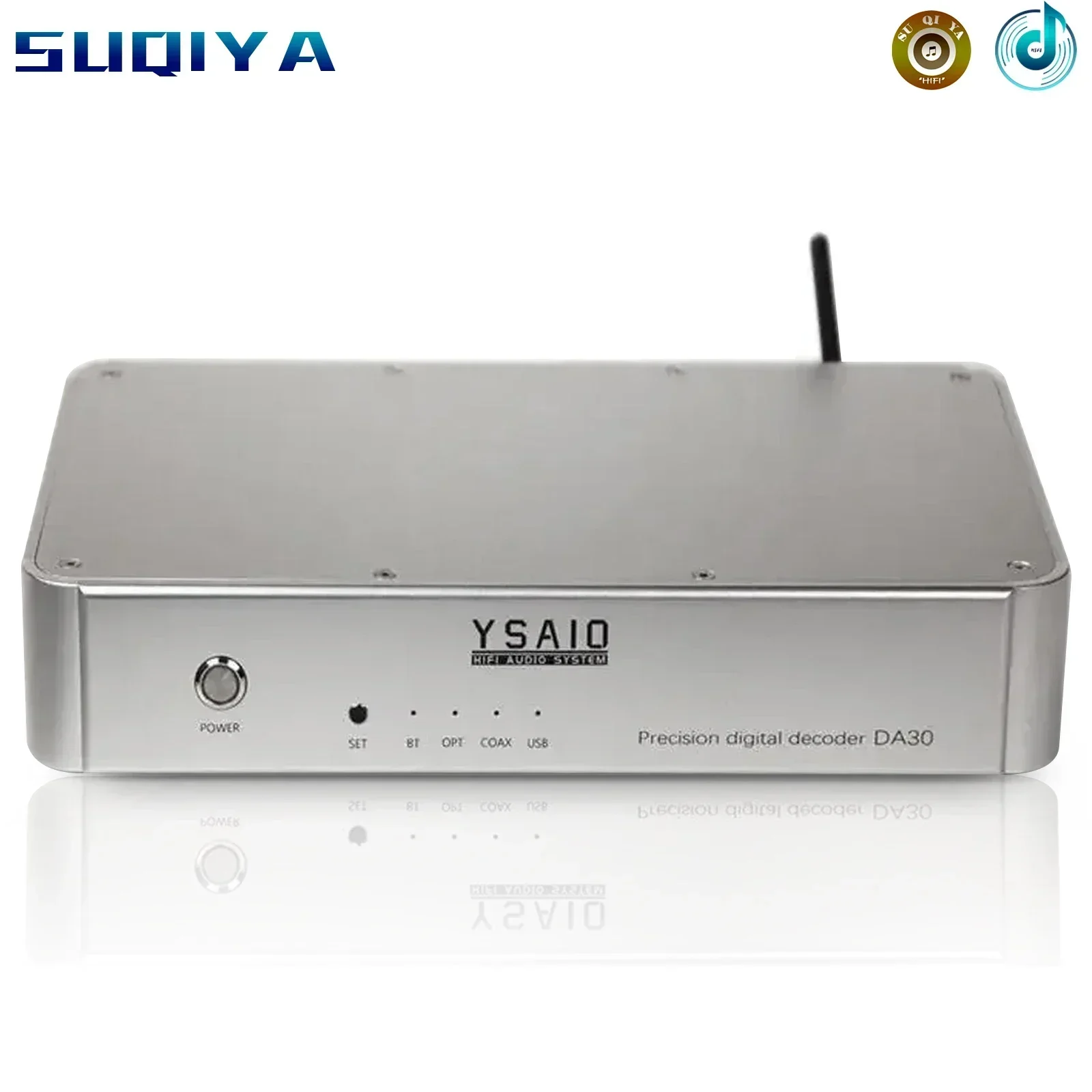 QCC5125 Bluetooth 5.1 6N11 Tube TDA1305 Computer USB DAC Audio Decoder Single-ended Balanced Output APTX LDAC HD Lossless