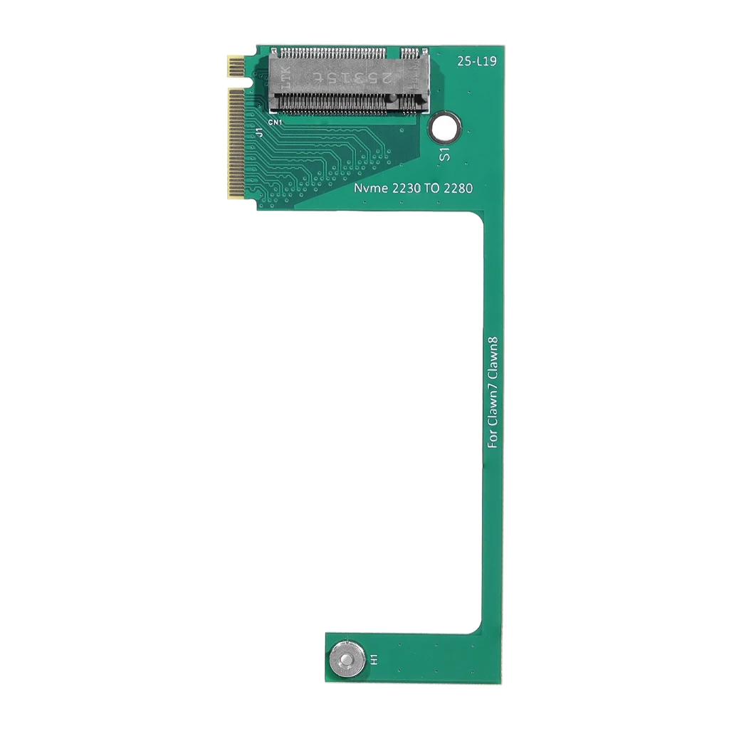 

Expansion Adapter for MSI Claw7 Claw8 2230 to 2280 SSD Hard Drive Expansion Board for NVME M-Key M.2 PCIE 4.0 Adapter