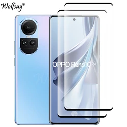 3D Curved Edge Tempered Glass For Oppo Reno 10 5G Screen Protector For Oppo Reno 10 5G Global Glass For Oppo Reno 10 5G Glass
