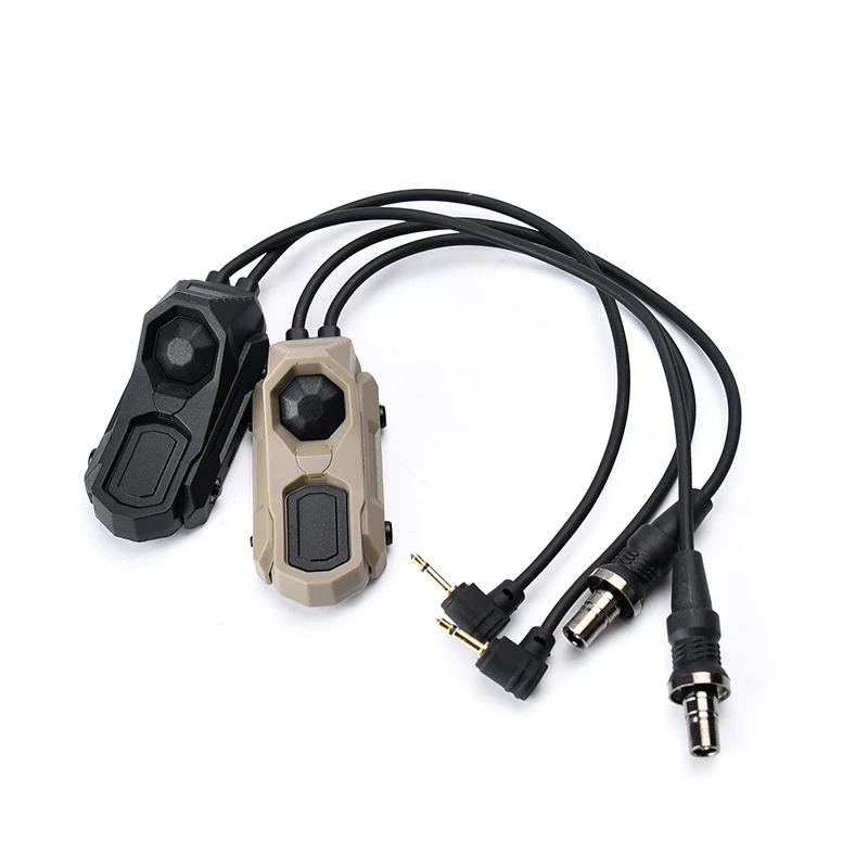 

НОВЫЙ Тактический выносной двухфункциональный датчик давления AXON для фонаря, лазера PEQ NGAL, кнопочный, с разъемами SF/2.5/Crane