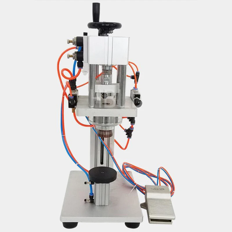 Stainless Steel Perfume Bottle Tightening Machine Multi-Functional Capping Device for Business Use