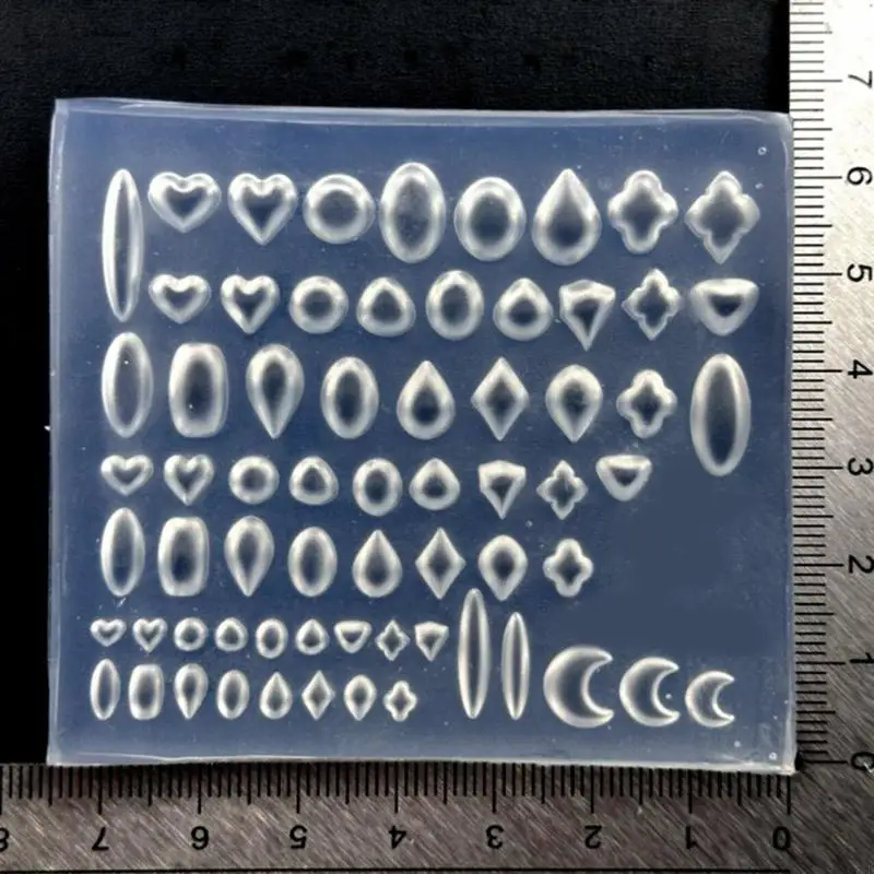 European Silicone Molds Reusable Molds Accessories Moulds Silicone Texture Suitable for Nail Art Creations