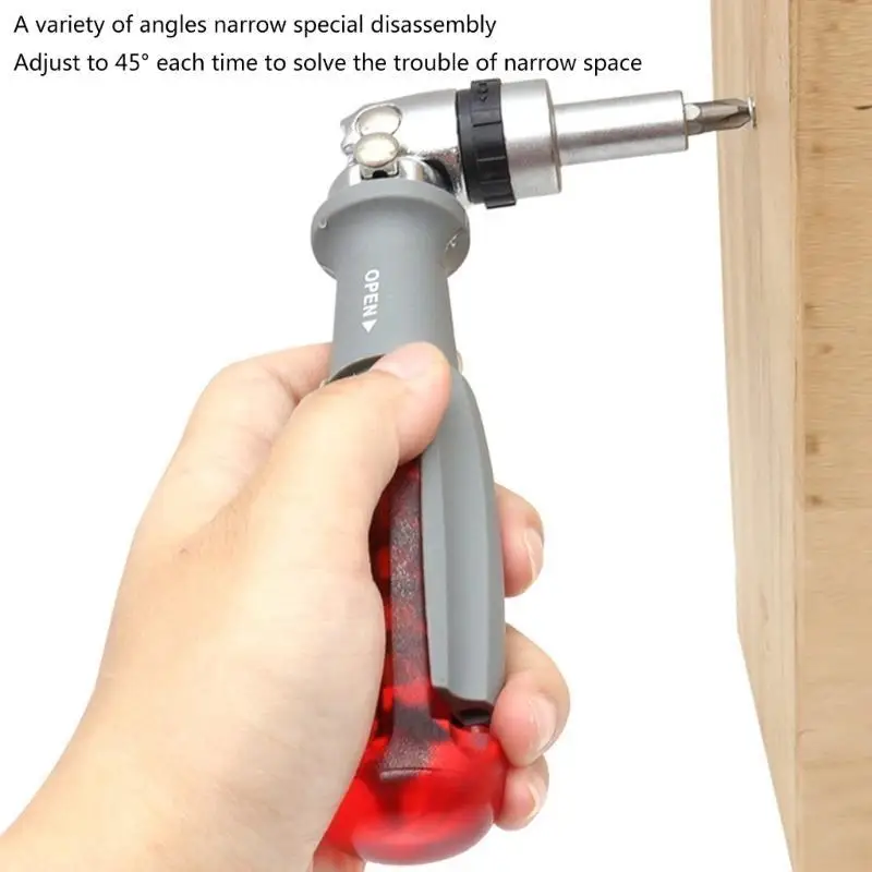 

R9UF Ratchet Screwdriver 10 Screwdriver Bits PhillipsFlathead Torx Security Spanner