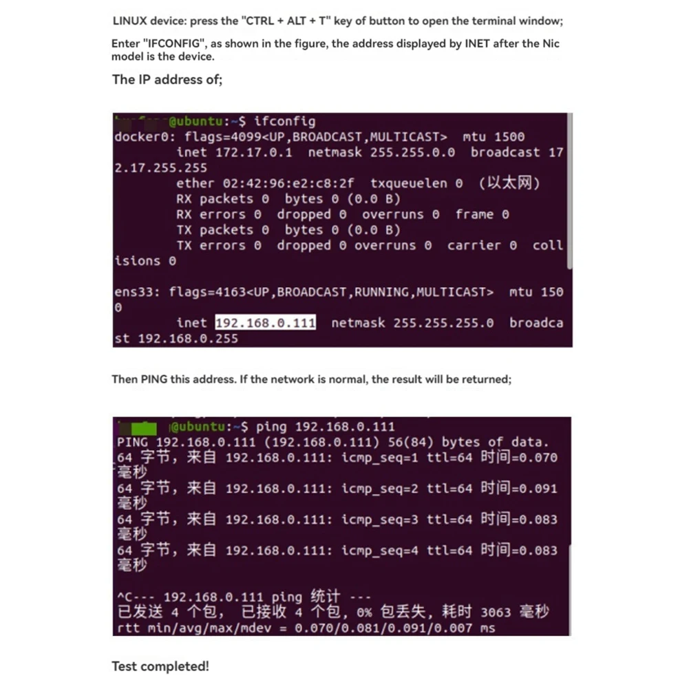 Efficiente modulo adattatore cavo Gigabit Ethernet Adattatore RJ45