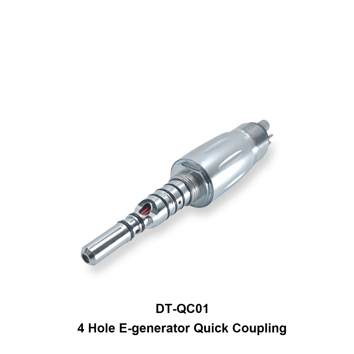 4 Hole Coupler, Quick Connect Connector for Kavo High Speed Handpiece to Dental Unit Air Motor, Replacement Part