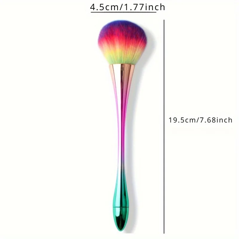 Nail Dust Brush, Small Waist Makeup Brush Internet Celebrity Brush Manicure Brush Nail Brushes, Dust Brushes, Blush Brushes