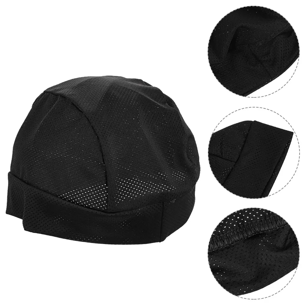 

2pcs Breathable Liner For Cycling Uv Proof Elastic Decorative Inner Hat Head Wrap Outdoor Sport Cover Unisex Bike