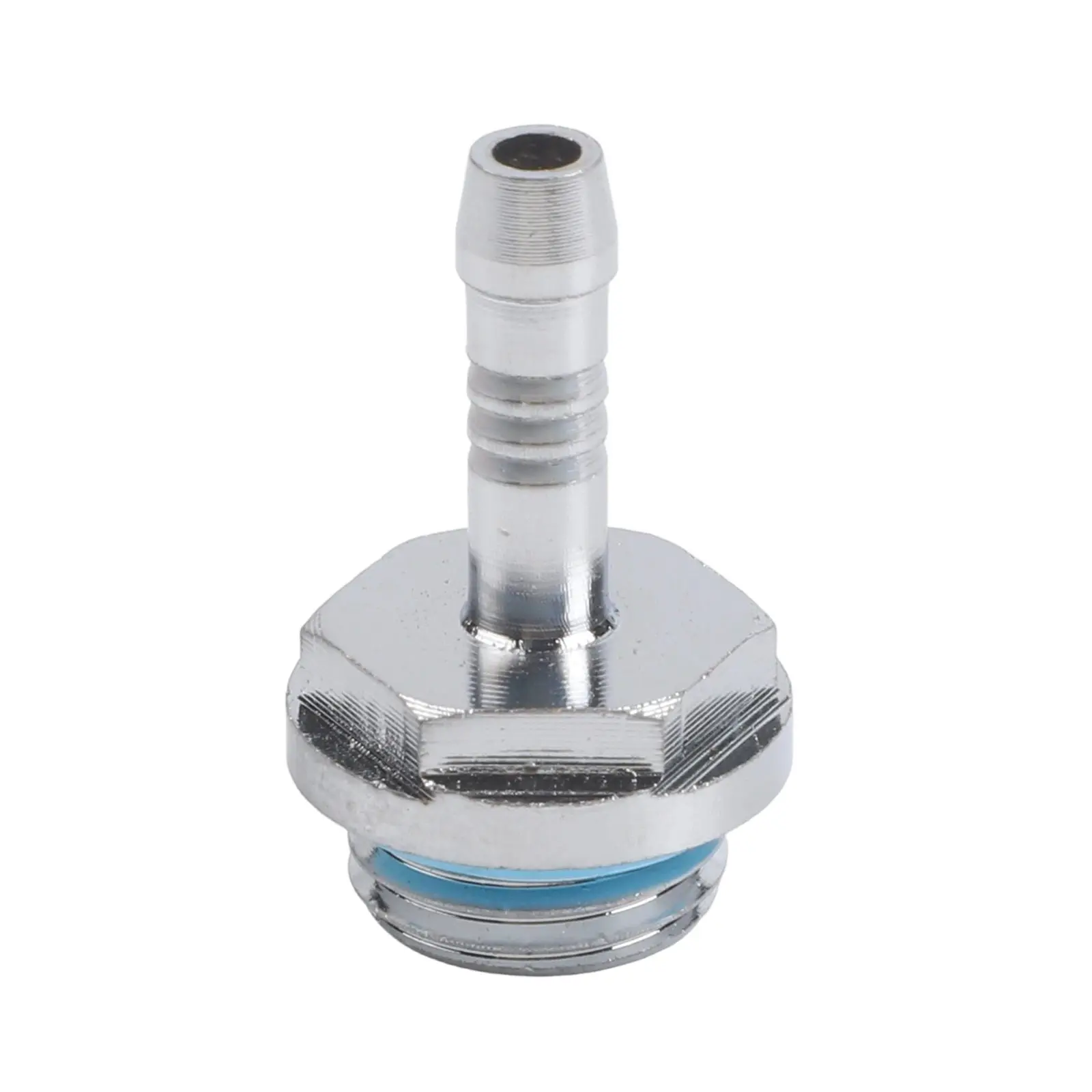 PC Water Cooling Hose Pagoda HosePagoda Connector Silver 1pc 4/6/7.2/9/11/14mm Brass Fitting Two-Touch for durable