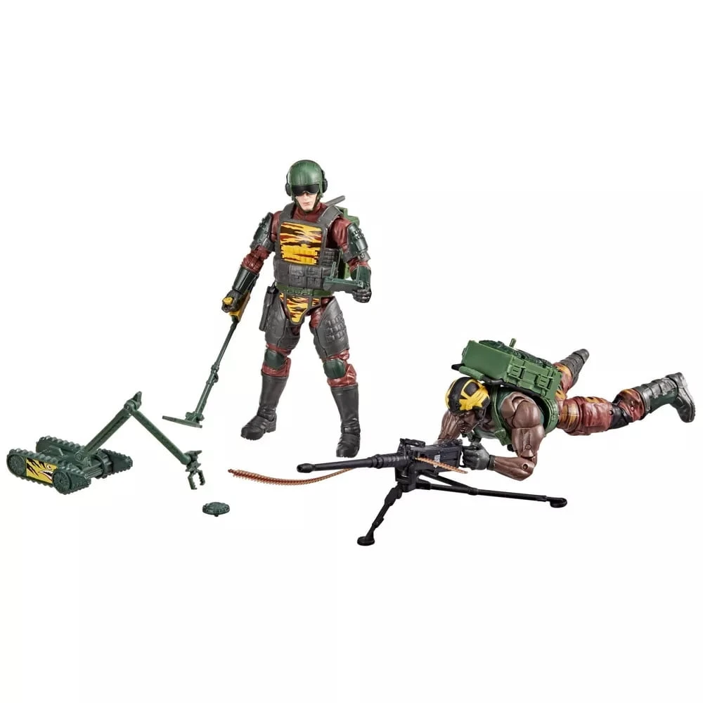 재고 있음 Hasbro G.I. 조 클래시파이드 시리즈 # 126, 타이거 포스 로드블록, 트립와이어 및 M.A.C.L.E.O.D. 15cm 액션 피규어 모델 장난감