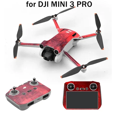 PVC Sticker Skin for DJI MINI 3 PRO Drone Body Remote Control Protective Film Decorative Stickers DJI RC Accessories