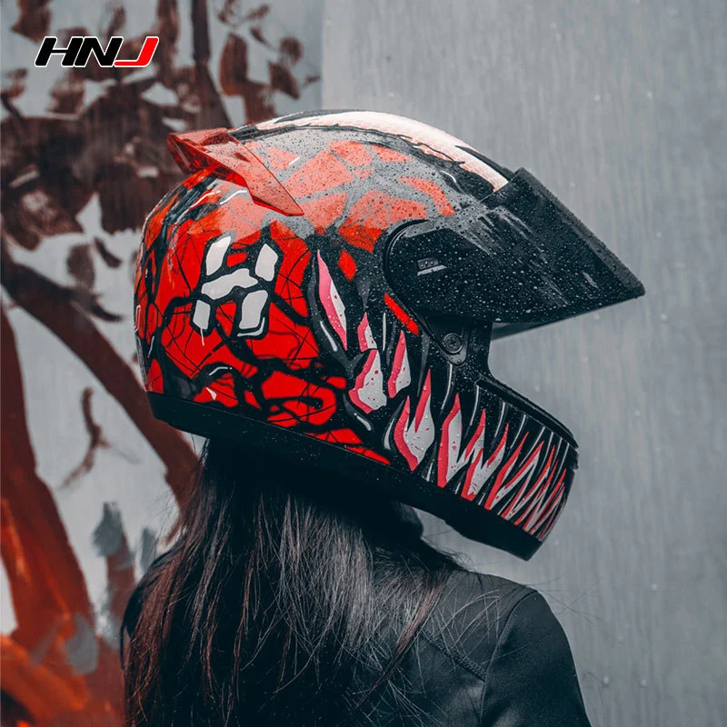 

Professional DOT approved Full Face Motorcycle Helmet Motocross Scooter Route Moto Casco Integral Motorsiklet Kask