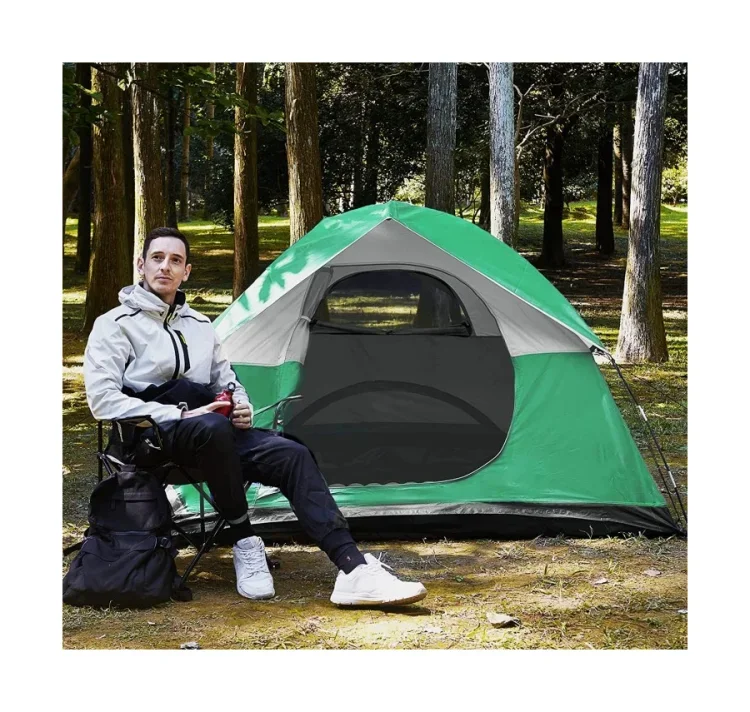 High Quality Outdoor Windproof Family Large Camping Tent Portable Tents Waterproof Camping