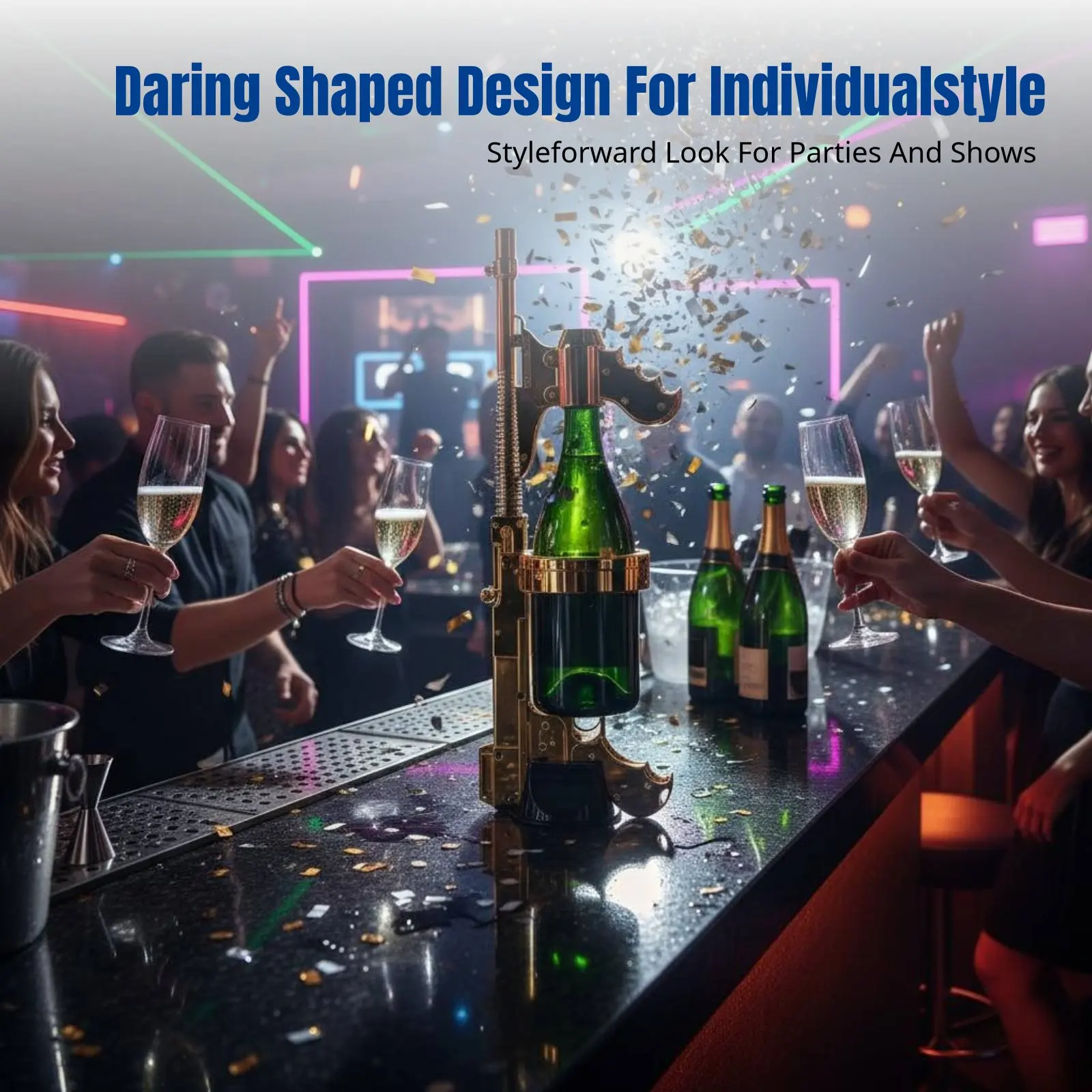 Obrázek kategorie: Koktejlová kouřící pistole