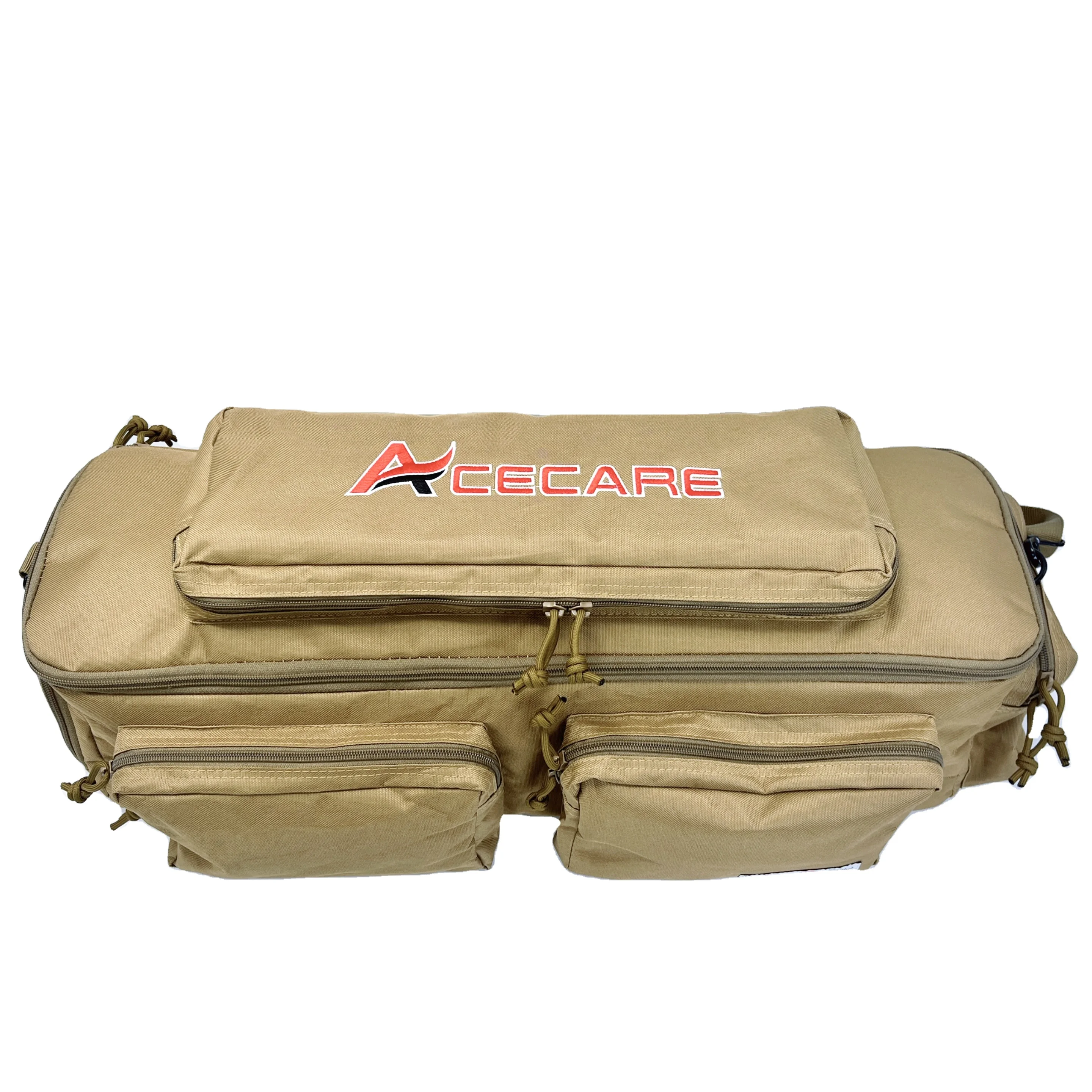 【2026】Acecare New Multi-pocketed Khaki Cylinder Bag for 6.8L 9L 12L Carryable Backpack with Single Shoulder Strap