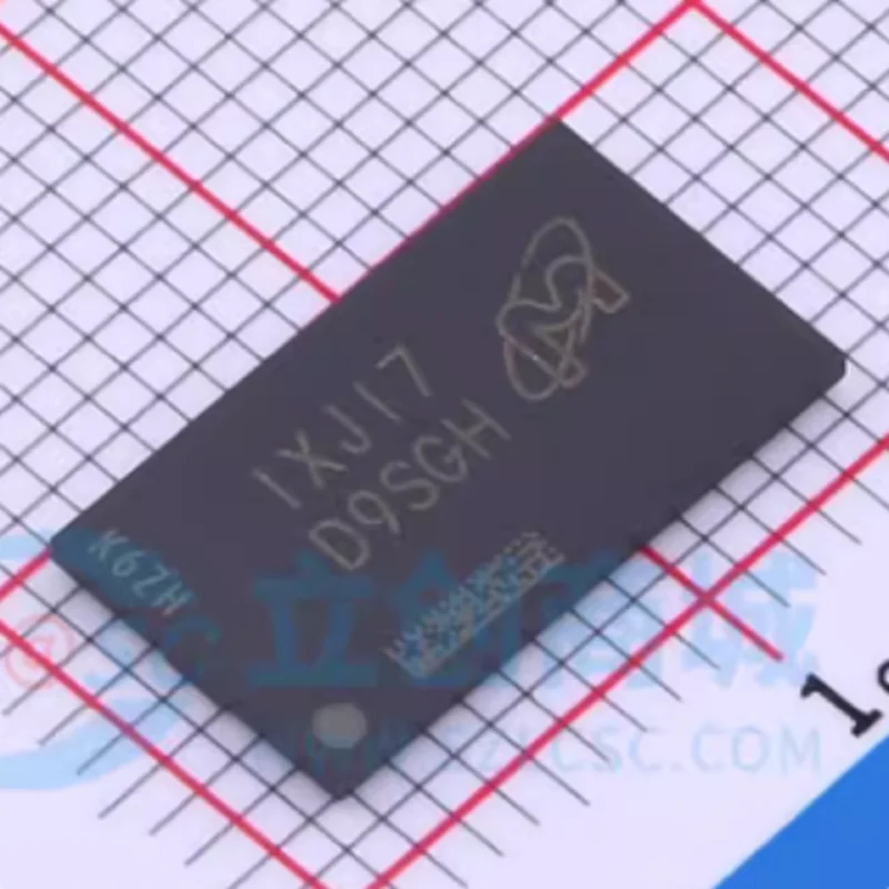 Integrated Circuits (ICs) Memory MT41K64M16TW-107 AAT:J SDRAM - DDR3L Memory IC 1Gbit Parallel 933 MHz 20 ns 96-FBGA (8x14)