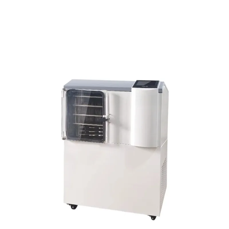 Industrial Freeze Dryer Machine Color Touch Screen Environment Friendly Refrigeration For Fruit Vegetable Laboratory Use