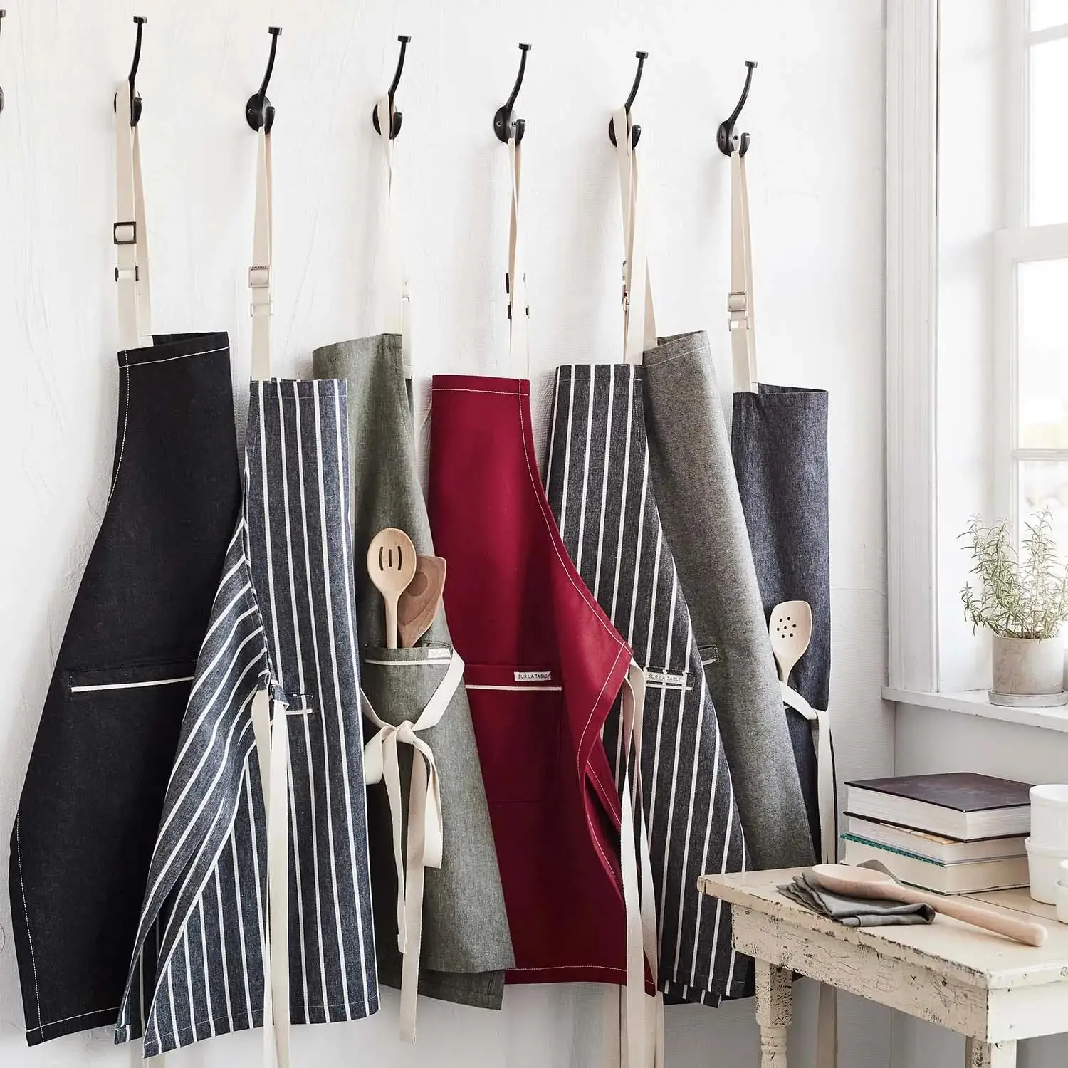 The Saucier Chef Signature Apron, Blue