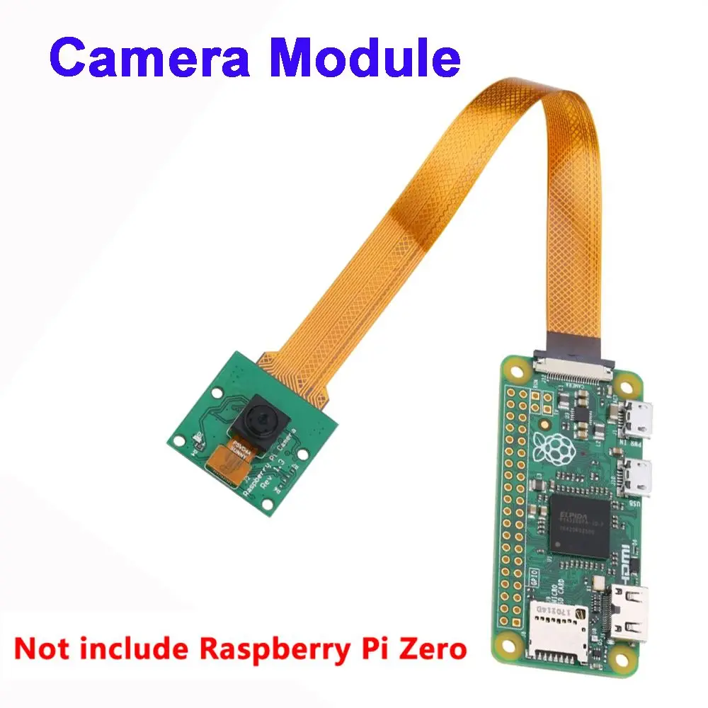 1pcs Practical Raspberry Pi With Adapter Cable 5MP Camera Module Raspberry Pi Zero Webcam Modules