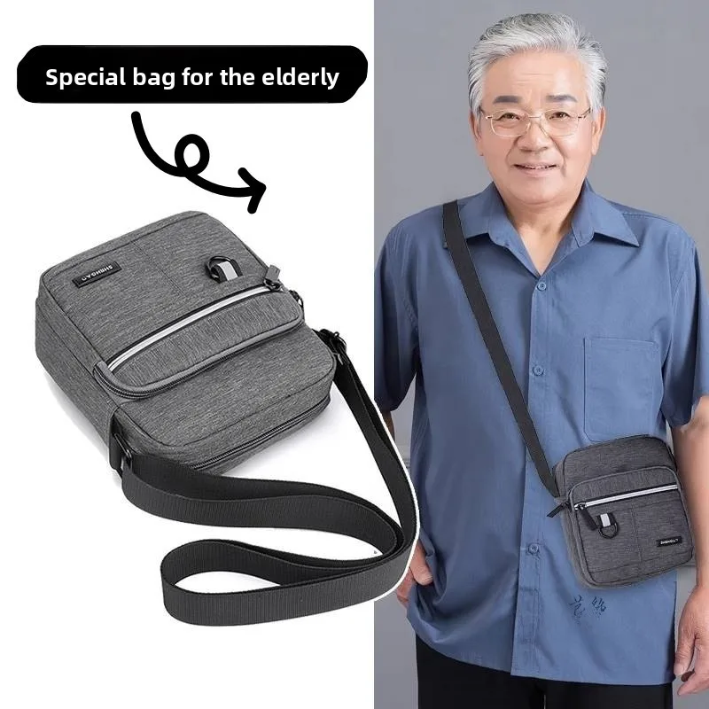 

Anti-Lost Mobile Phone Bag for ly Ne Hanging Small Wallet Casual Crossbody Bag Soft Material Zipper Closure Ox Cloth