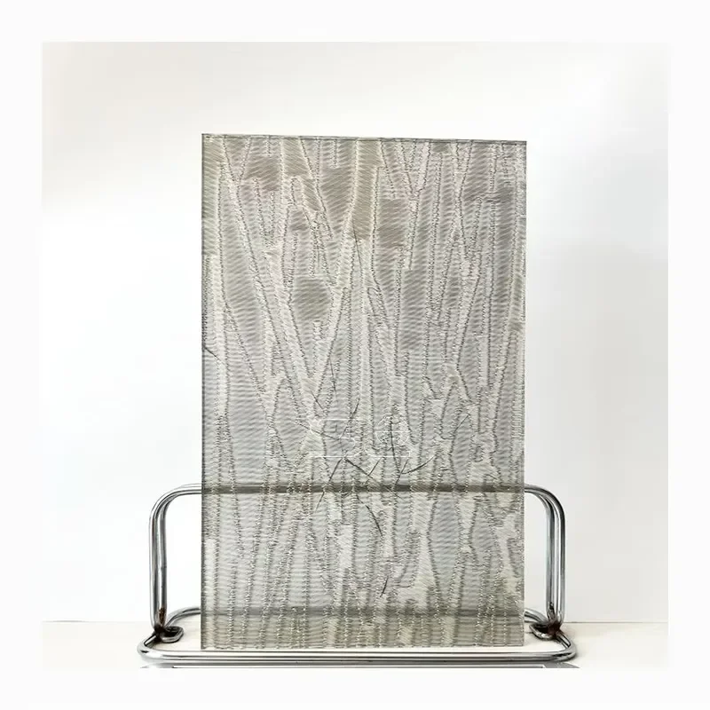 Decorative Metallic Woven Wall Material for Interior Architecture Studios Working on High End Spatial Concepts