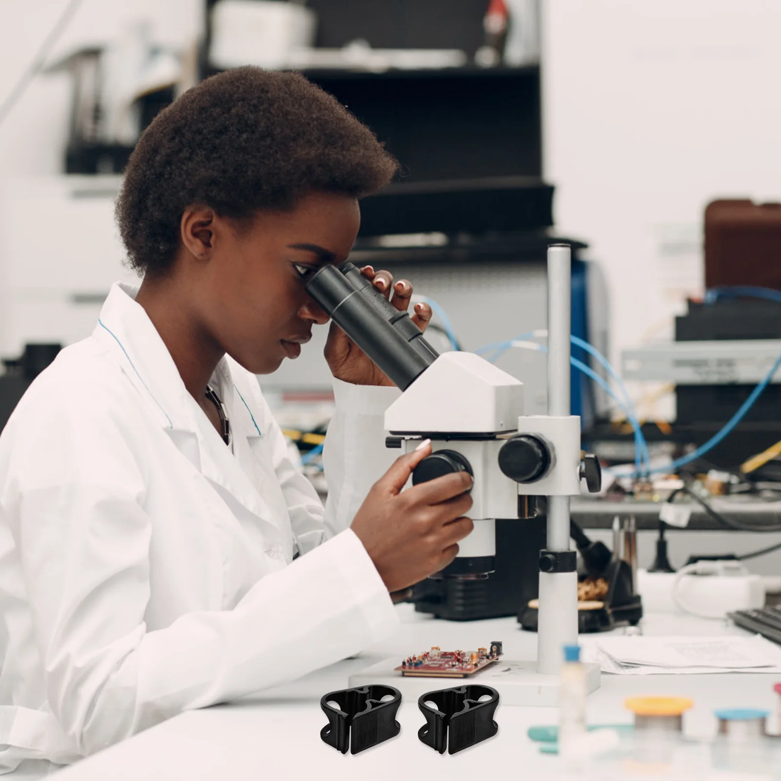 

5Pcs Water Flow Control Tubing Clip Plastic Hose Clamp Adjustable Shut Off Clip for Chemical Industry Medical Instrumentation