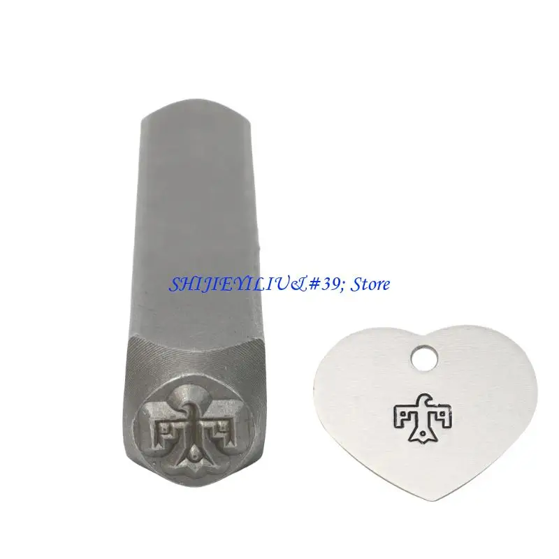 E21F Portable Stamp Includes Protective Sleeve For Studio And Jewelry Work