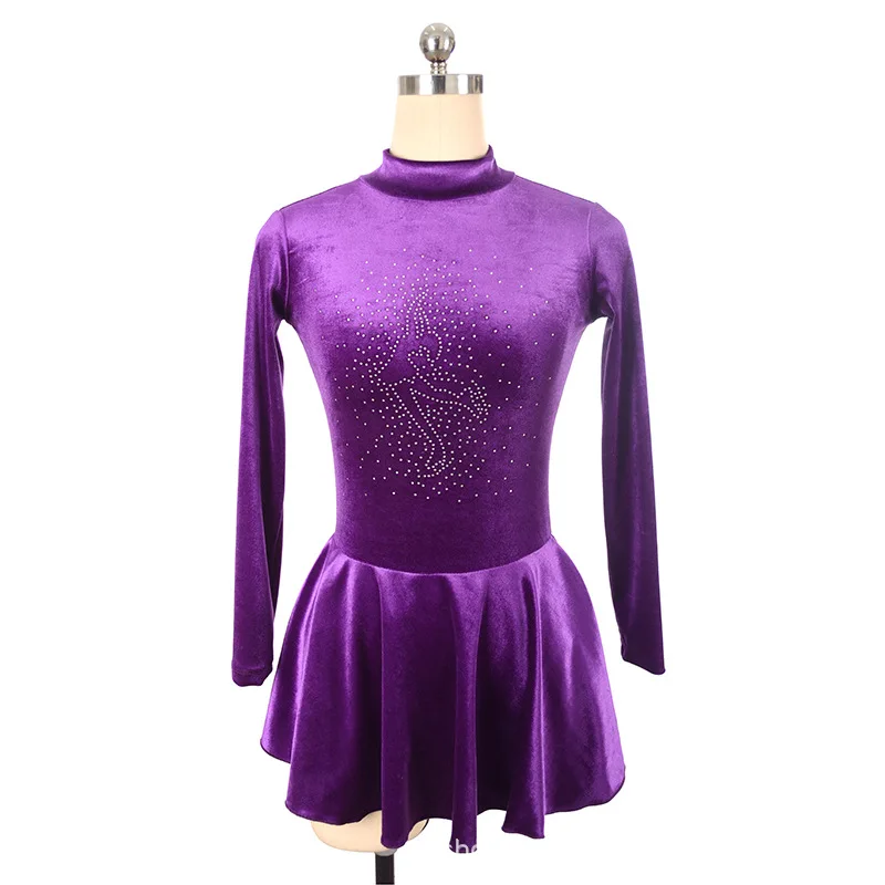 

Customized Children's Adult Figure Skating Dress Girls' Performance Dress Competition Grade Skirt ballet skirt купальник