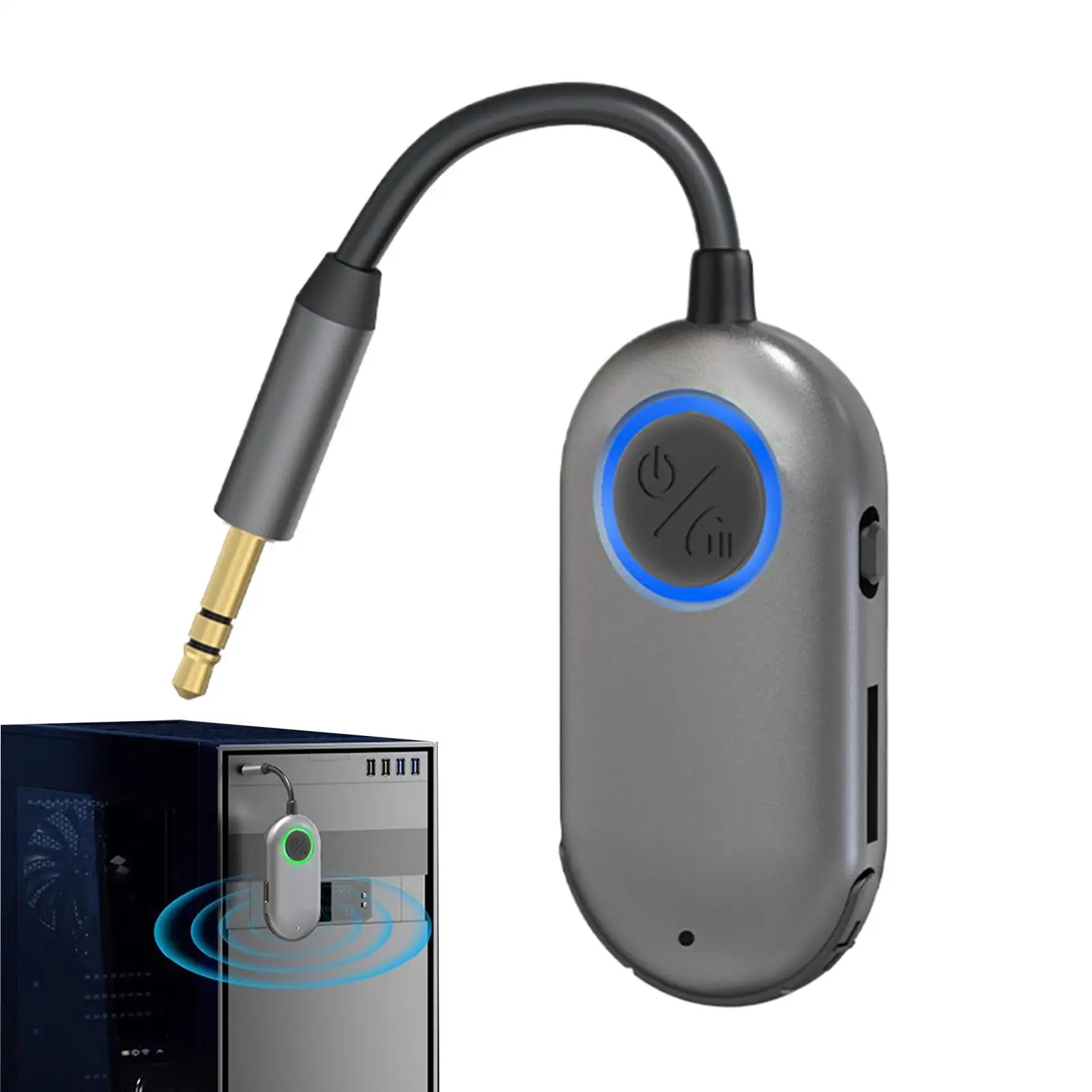 

Автомобильный радиопередатчик, аудиоадаптер для звонков, умный автомобильный радиопередатчик, устройство для седана, пикапа, грузовика, ежедневные поездки, путешествия