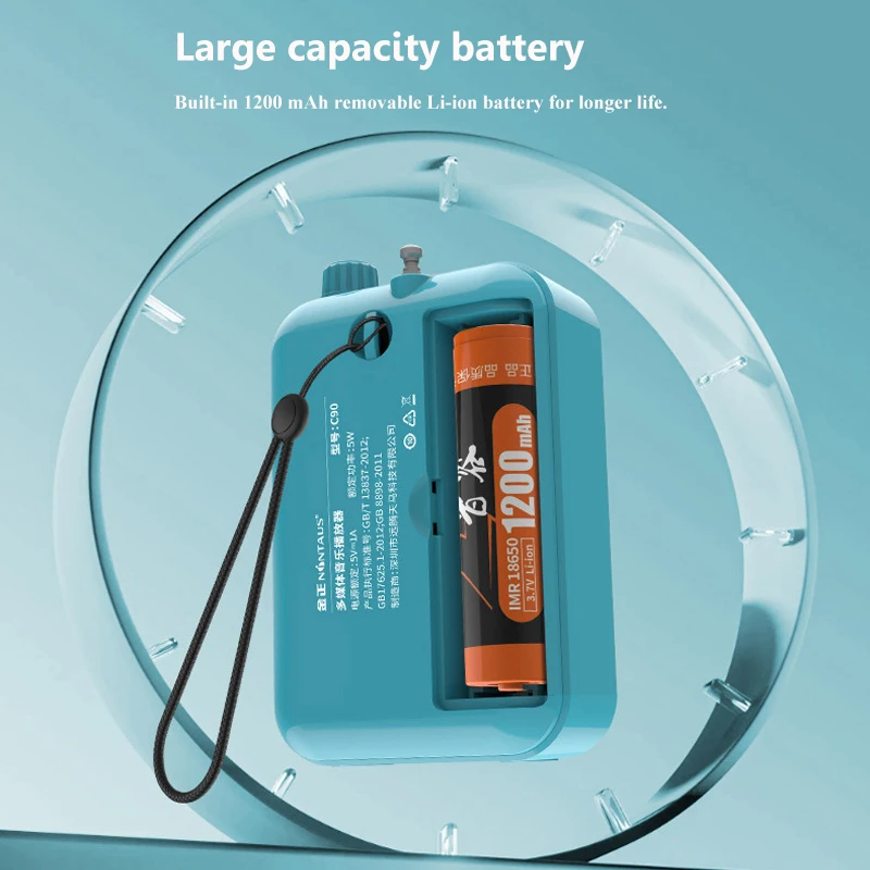 راديو FM صغير محمول أفضل أجهزة استقبال 5 واط سماعة لاسلكية تعمل بالبلوتوث المتكلم TF بطاقة U القرص الموسيقى مشغل MP3 دعم HD Rcording