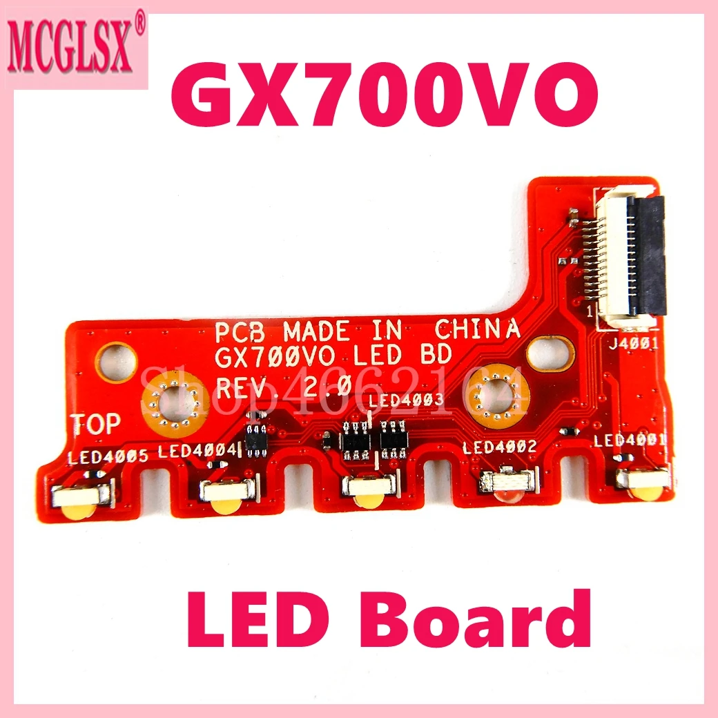 GX700VO LED Board REV2.0 For ASUS Laptop GX700 GX700V GX700VO G701VO G701V IO LED BD