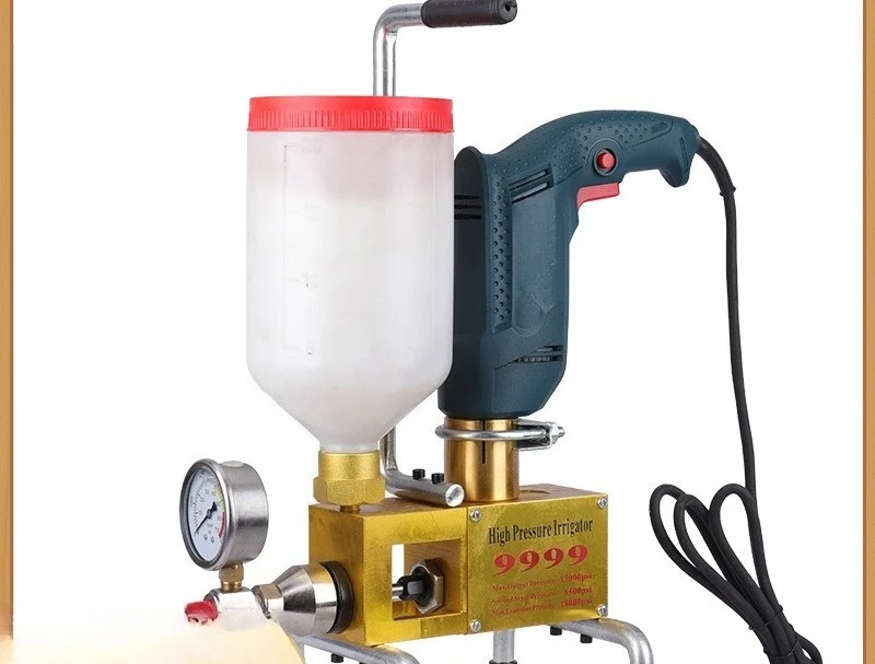 Polyurethane high-power high-pressure grouting machine Multifunctional spraying machine One-button opening grouting machine