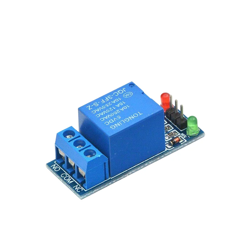 Module relais 1 canal 5V, carte d'extension de microcontrôleur à relais, carte de développement, déclencheur de haut niveau