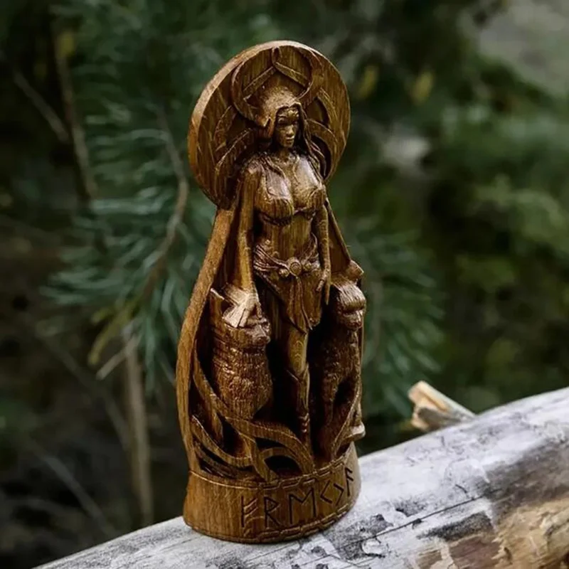 Freya Goddess Resin Statue, Decorative Handicraft for Home, Garden