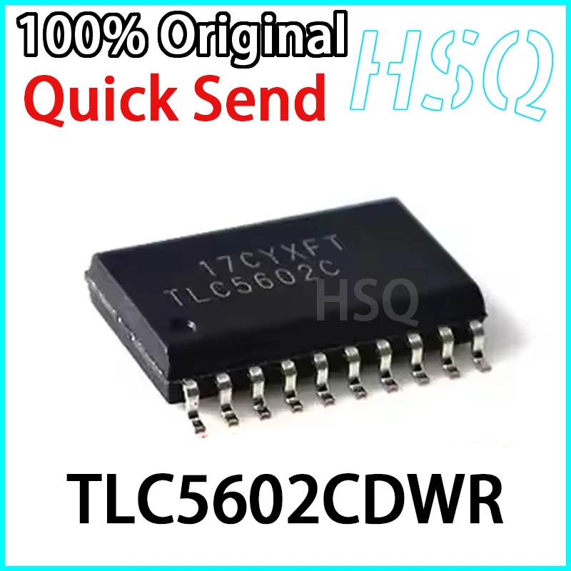 1PCS New TLC5602CDWR TLC5602CDW TLC5602C SOP20 Modular Converter IC