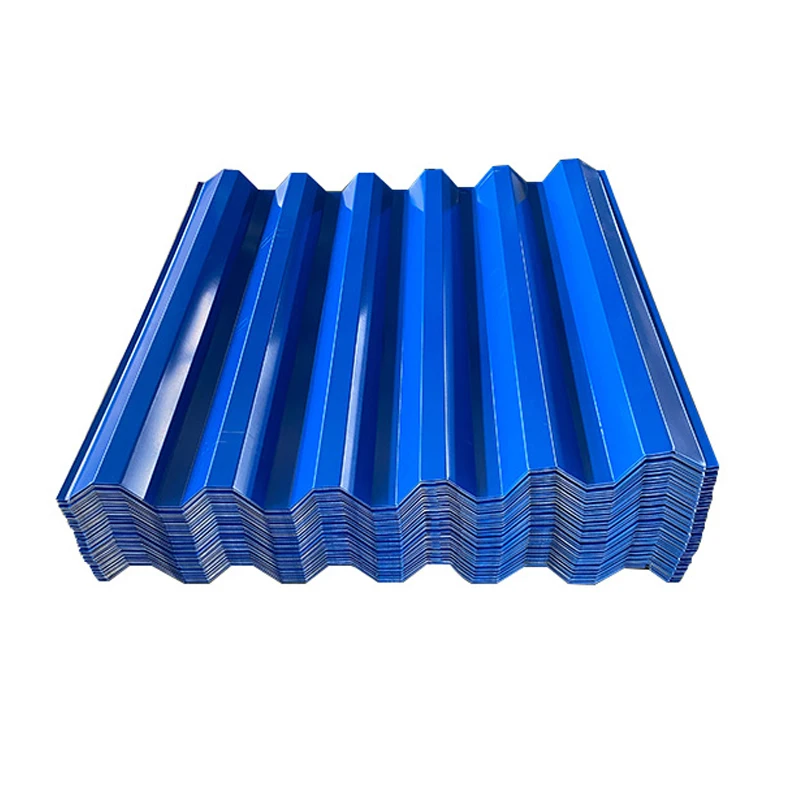 900Mm 1000mm cold rolled color corrugated steel plate trapezoidal metal 22 corrugated steel roof