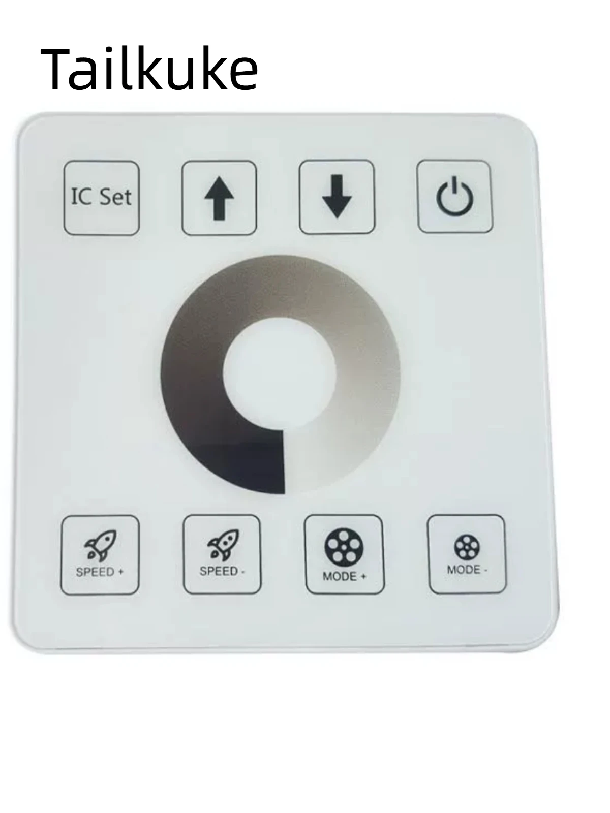 Wireless 86 panel flow controller chasing light 2811 strip touch LED dimmer RF